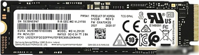 SSD Samsung PM9A1 2TB MZVL22T0HBLB-00B00