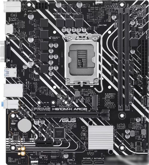 Материнская плата ASUS Prime H610M-K ARGB