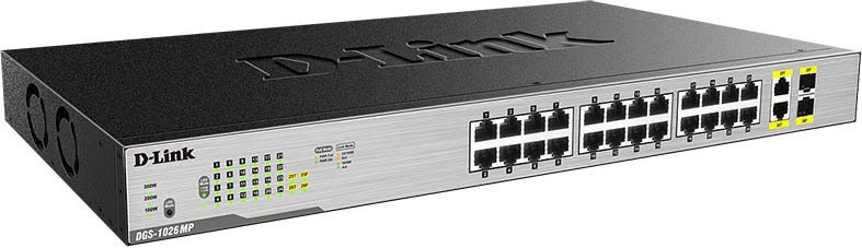 Неуправляемый коммутатор D-Link DGS-1026MP/B2A