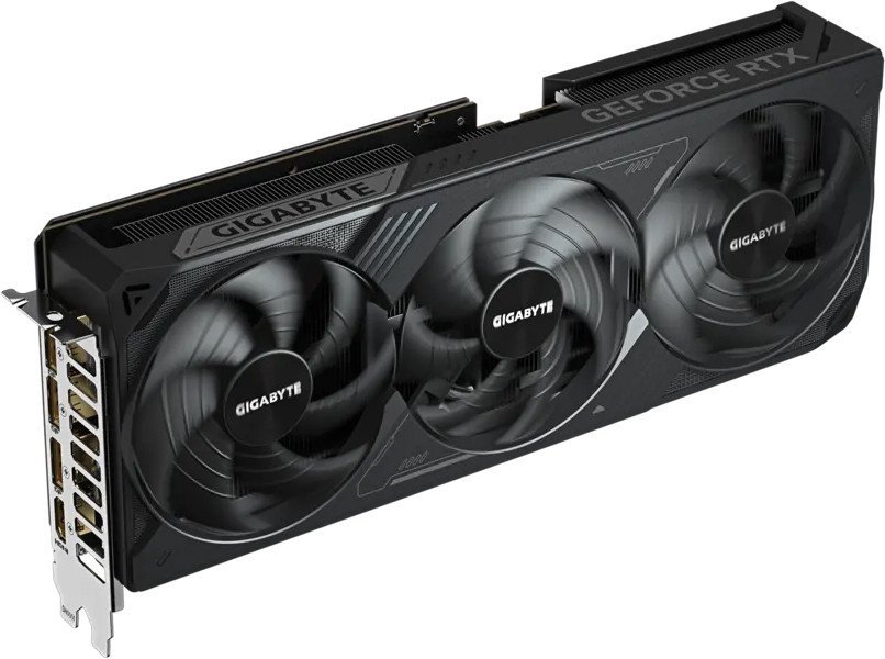 Видеокарта Gigabyte GeForce RTX 5080 Windforce OC SFF 16G GV-N5080WF3OC-16GD