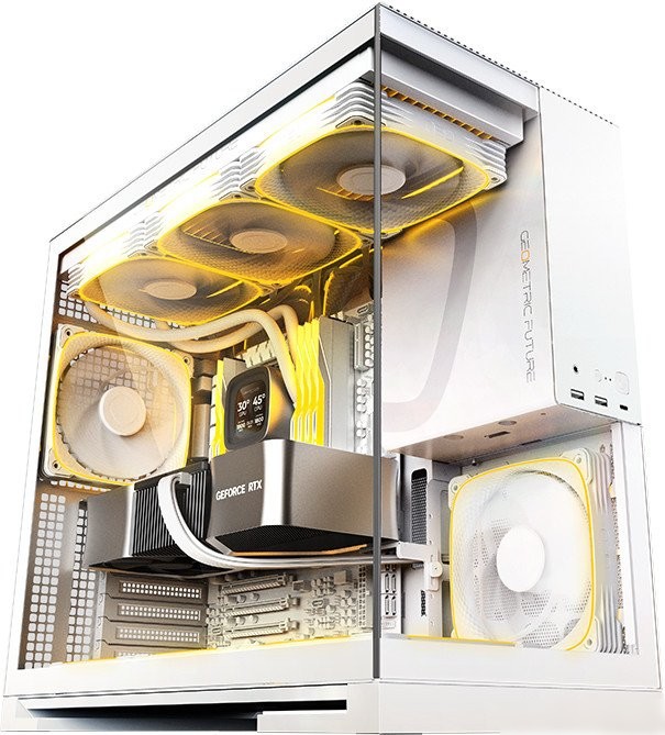 Корпус Geometric Future Model 5 5FAN (белый)
