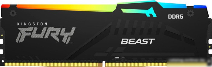 Оперативная память Kingston FURY Beast RGB 16ГБ DDR5 5200 МГц KF552C40BBA-16