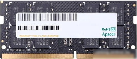 Оперативная память Apacer 16GB DDR4 SODIMM PC4-21300 AS16GGB26CQYBGH