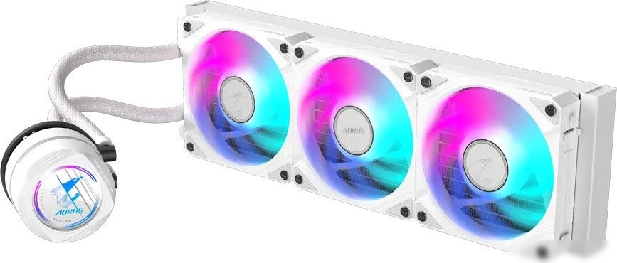 Жидкостное охлаждение для процессора Gigabyte Aorus Waterforce II 360 Ice