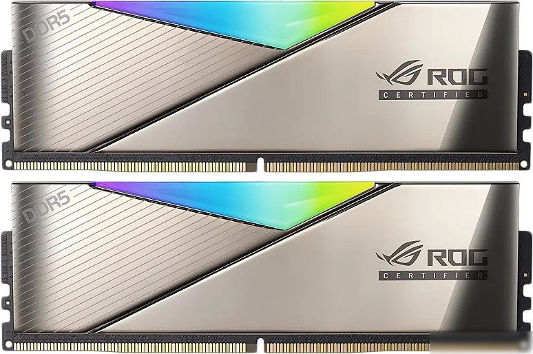 Оперативная память ADATA XPG Lancer RGB ROG 2x16ГБ DDR5 6600 МГц AX5U6600C3216G-DCLARROG