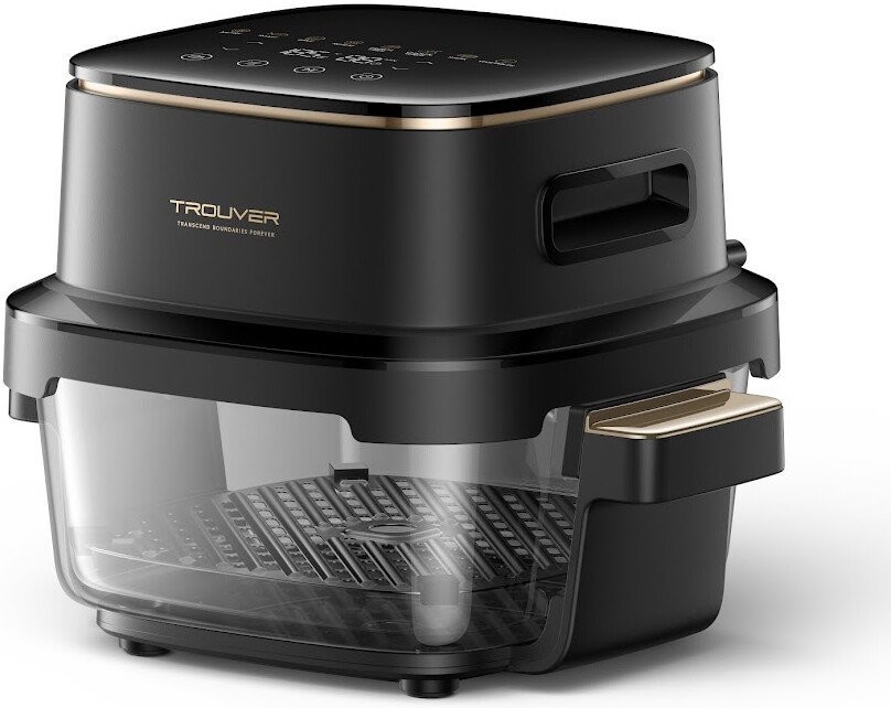 Аэрогриль (аэрофритюрница) Trouver Air Fryer Metalish AF20 Pro (черный)