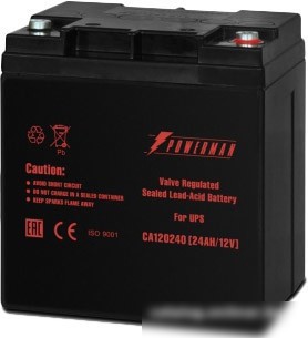 Аккумулятор для ИБП Powerman CA12240/UPS (12В/24 А·ч)