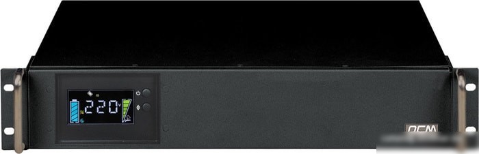Источник бесперебойного питания Powercom King Pro RM KIN-1500AP LCD RM