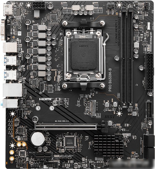 Материнская плата MSI Pro B650M-B
