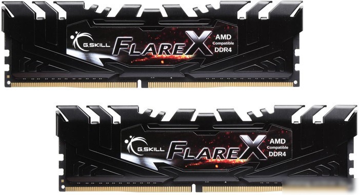 Оперативная память G.Skill Flare X 2x8GB DDR4 PC4-25600 F4-3200C16D-16GFX