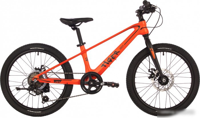 Детский велосипед Novatrack 20 Tiger 20MHD.TIGER.OR4 (оранжевый)