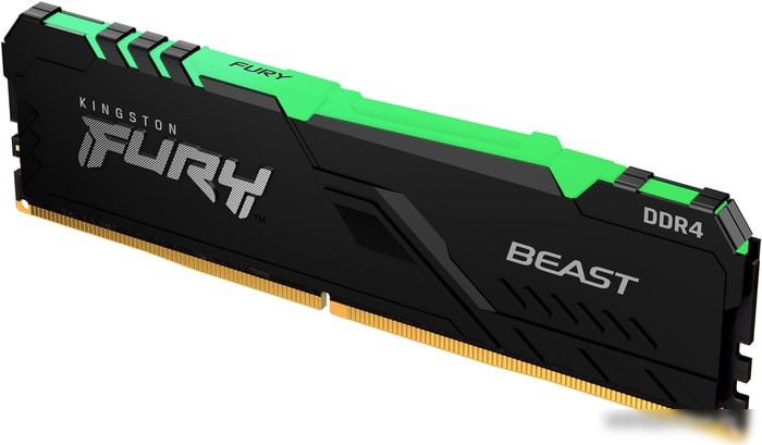Оперативная память Kingston FURY Beast RGB 32ГБ DDR4 3200 МГц KF432C16BB2A/32