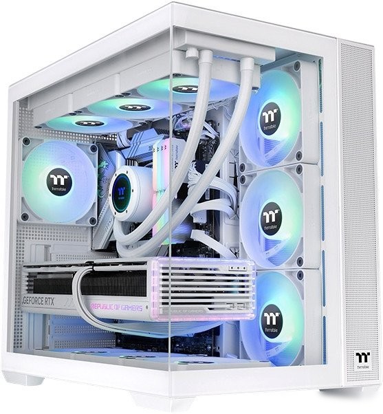Корпус Thermaltake View 380 TG ARGB Snow CA-1Z2-00M6WN-00
