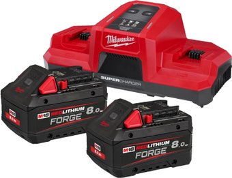 Аккумулятор с зарядным устройством Milwaukee M18 FORGENRG-802DBSC 4933498616 (18В + 18В/8 Ач)