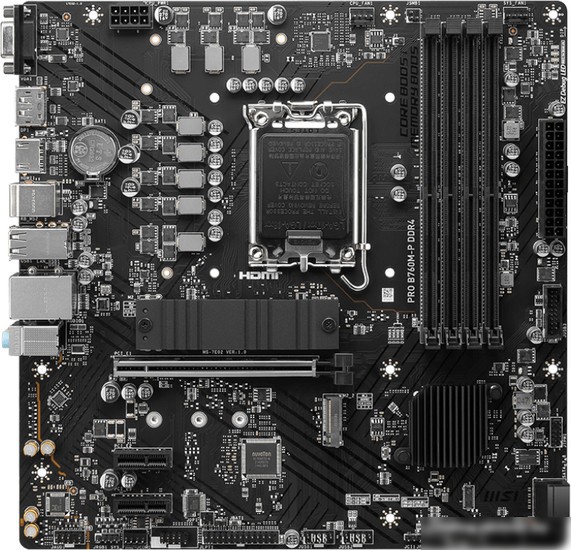 Материнская плата MSI Pro B760M-P DDR4