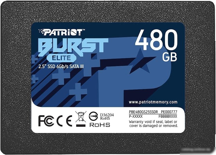 SSD Patriot Burst Elite 480GB PBE480GS25SSDR