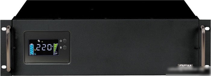Источник бесперебойного питания Powercom King Pro RM KIN-2200AP LCD RM