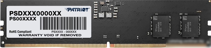 Оперативная память Patriot Signature Line 32ГБ DDR5 4800 МГц PSD532G48002