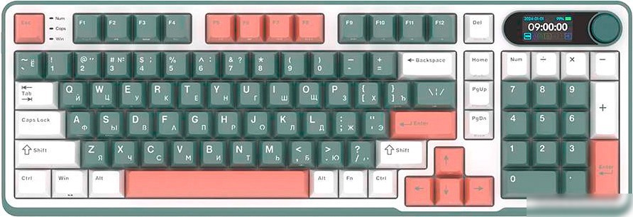 Клавиатура Royal Kludge RK-S98 RGB Camping (RK Brown)
