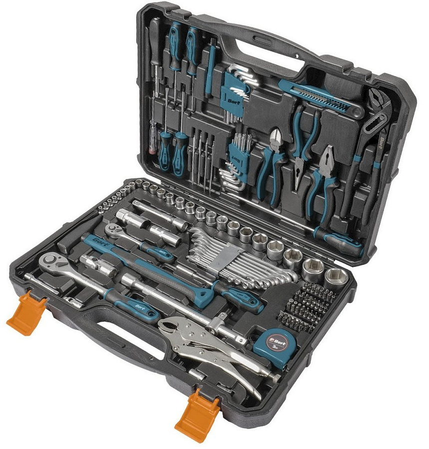 Набор домашнего мастера Bort BTK-150 (150 предметов)