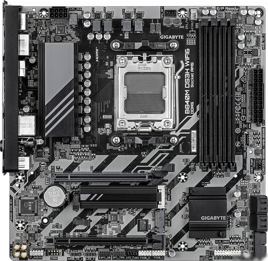Материнская плата Gigabyte B840M DS3H WiFi6