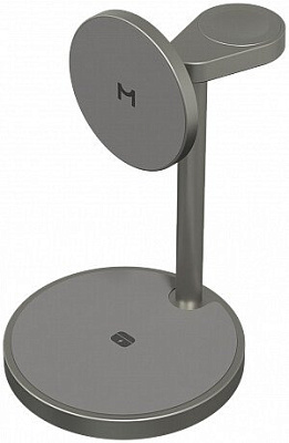 Беспроводное зарядное Magssory Base Pro Wireless Qi2 WCH012t (титановый)