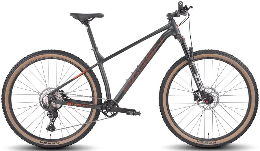 Велосипед Hagen 3.11 29 L 2025 (черный металлик)