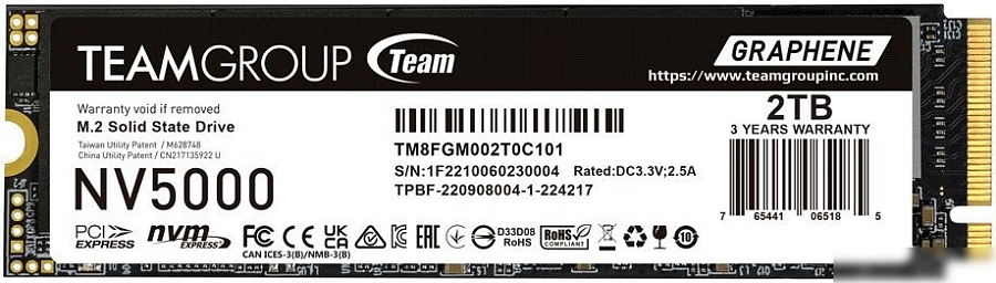 SSD Team NV5000 2TB TM8FGM002T0C101