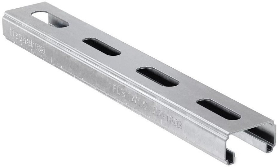 Профиль монтажный Fischer FLS 17/1.0 3м 572540 (8 шт)
