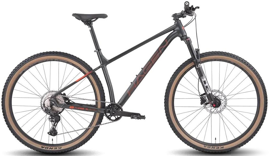 Велосипед Hagen 3.11 29 XL 2025 (черный металлик)