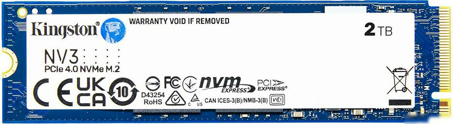 SSD Kingston NV3 2TB SNV3S/2000GBK