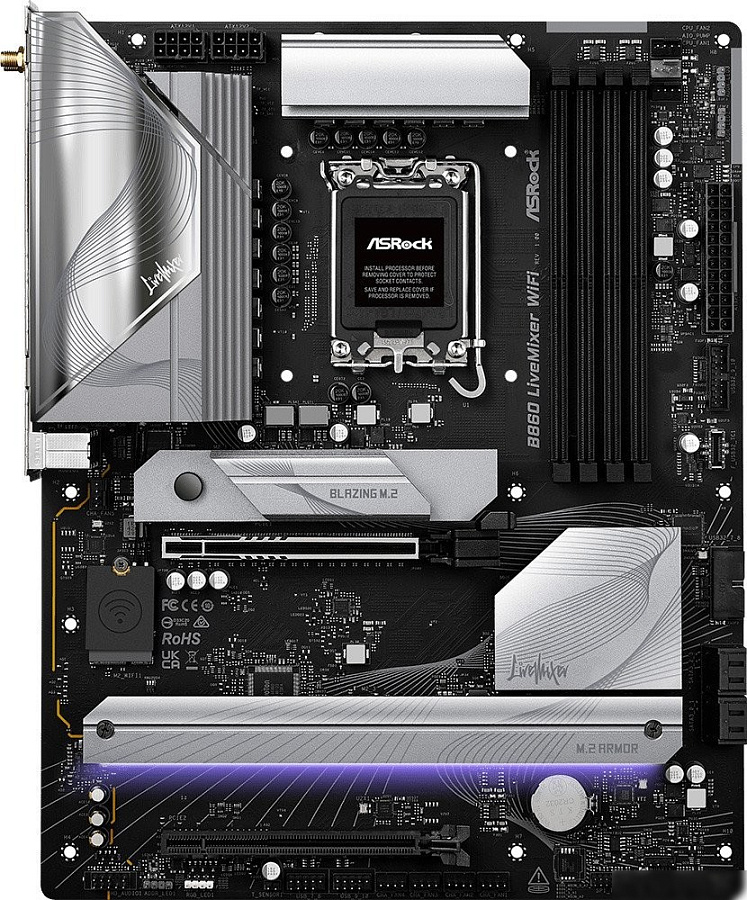 Материнская плата ASRock B860 LiveMixer WiFi