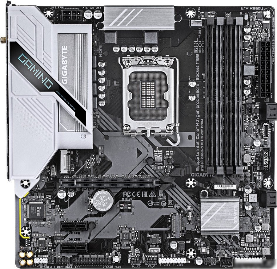 Материнская плата Gigabyte B760M Gaming Plus WiFi DDR4