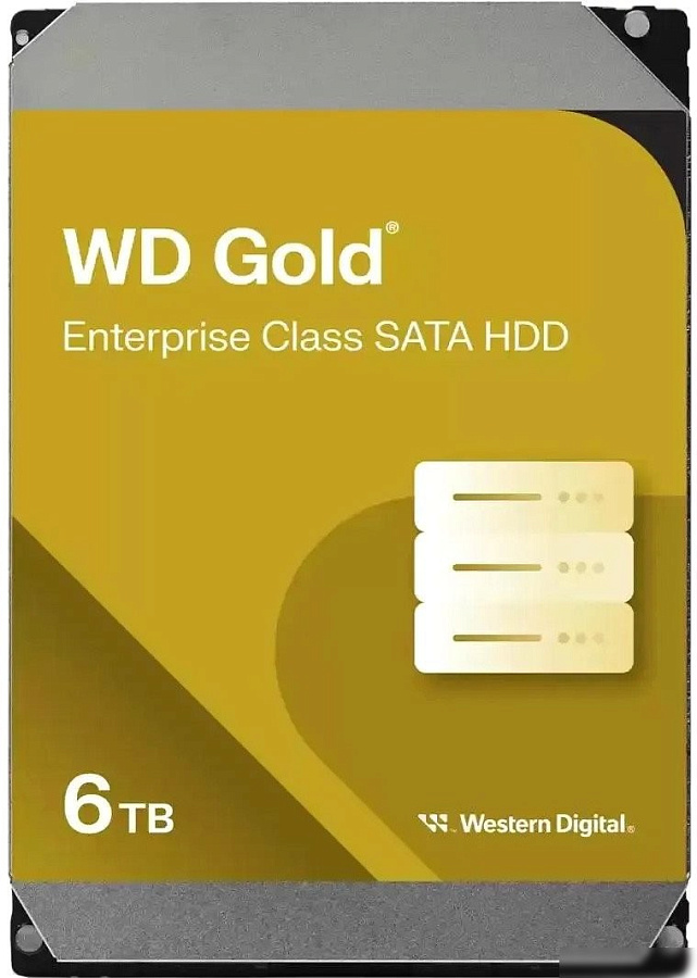 Жесткий диск WD Gold 6TB WD6004FRYZ