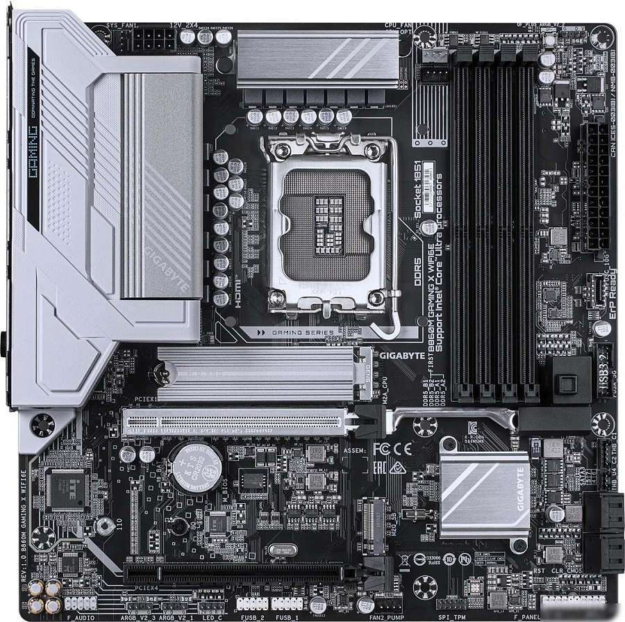 Материнская плата Gigabyte B860M Gaming X WiFi6E
