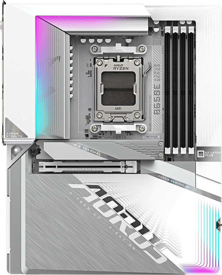 Материнская плата Gigabyte B650E Aorus Stealth Ice