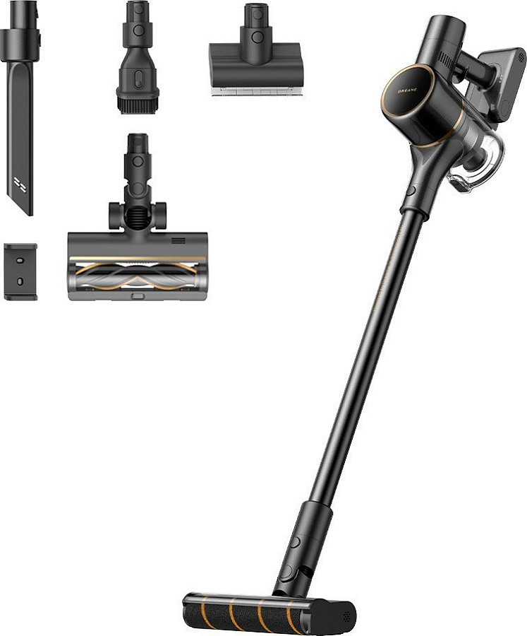 Пылесос Dreame Cordless Vacuum Cleaner R10s Pro VZV23A (евровилка, черный)