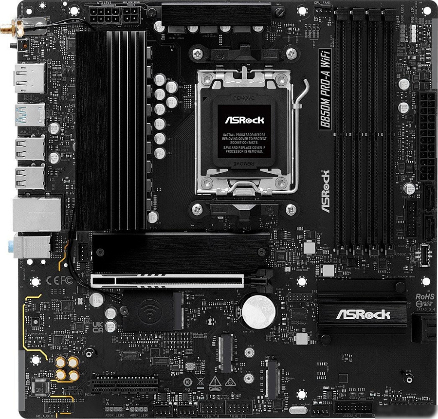 Материнская плата ASRock B850M Pro-A WiFi