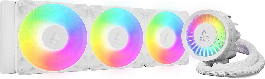 Система жидкостного охлаждения для процессора Arctic Liquid Freezer III Pro 360 A-RGB White ACFRE00188A
