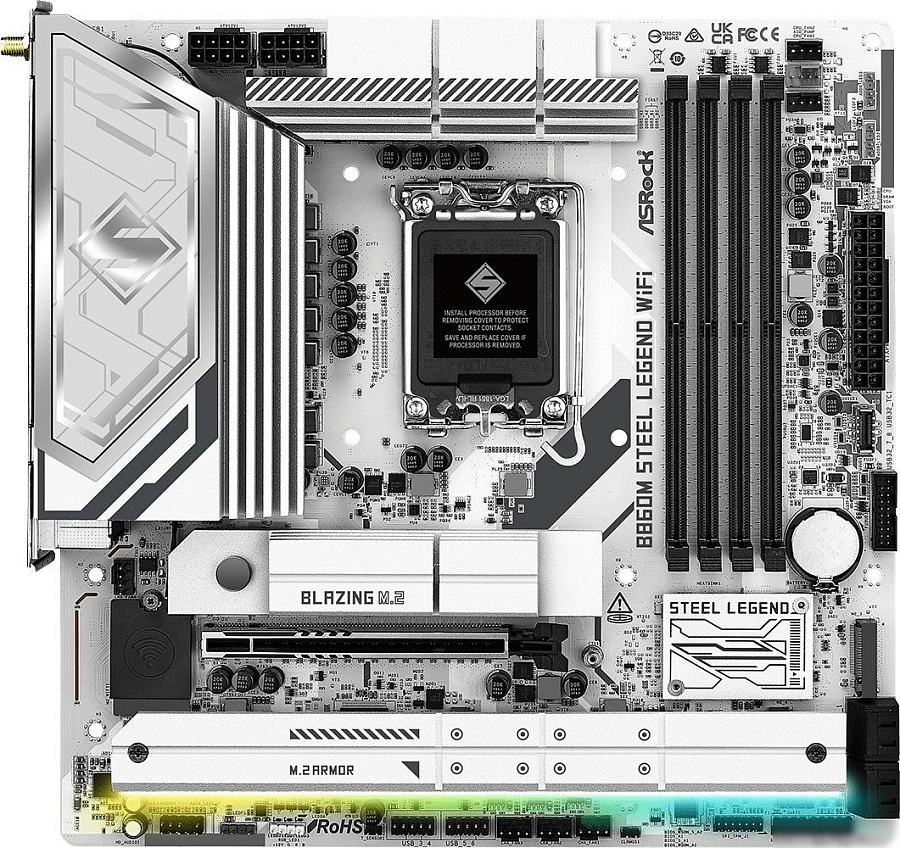 Материнская плата ASRock B860M Steel Legend WiFi