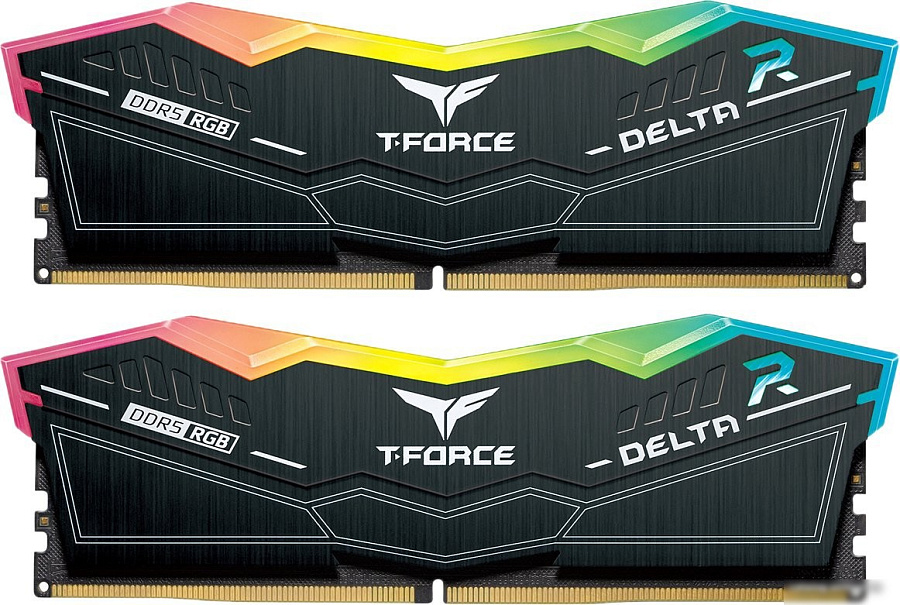 Оперативная память Team T-Force Delta RGB 2x16ГБ DDR5 6400 МГц FF3D532G6400HC38JDC01