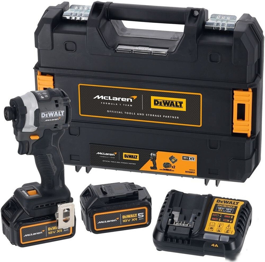 Винтоверт DeWalt DCF85MP2T (с 2-мя АКБ, кейс)