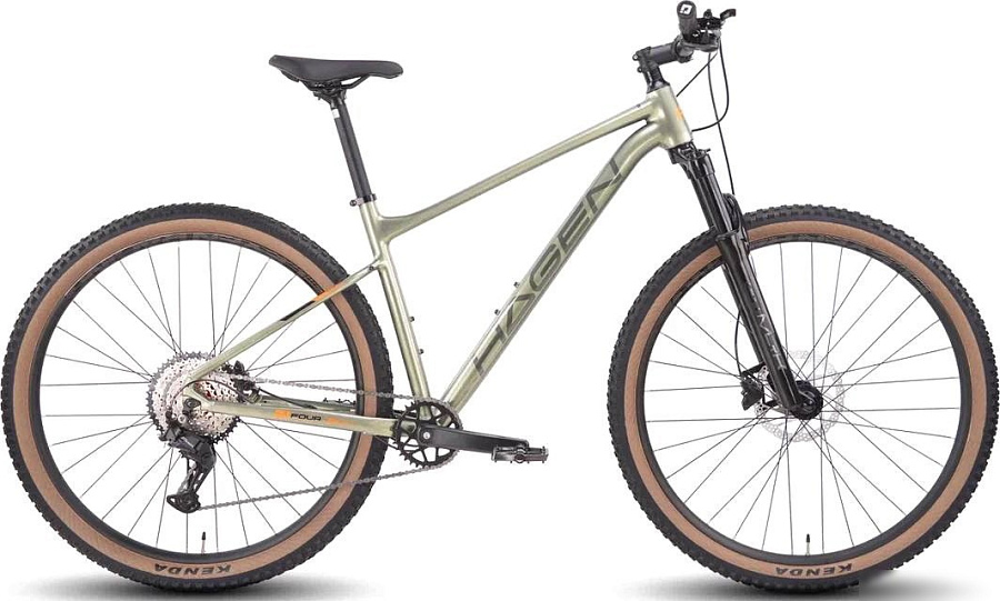 Велосипед Hagen 4.8 29 XL 2025 (походный зеленый)