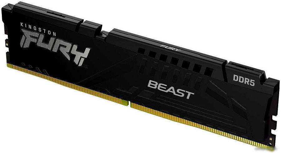 Оперативная память Kingston FURY Beast 16ГБ DDR5 6800 МГц KF568C34BBE-16